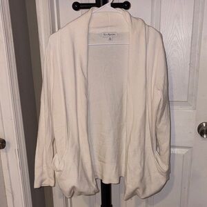 Kim Rogers Women's White Cardigan Sweater